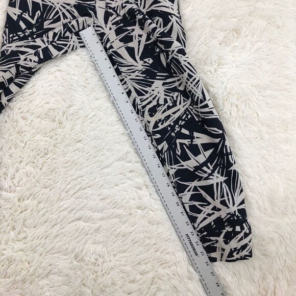 LOFT Jungle Fever Strapless Black Jumpsuit 2 - Picture 4 of 9